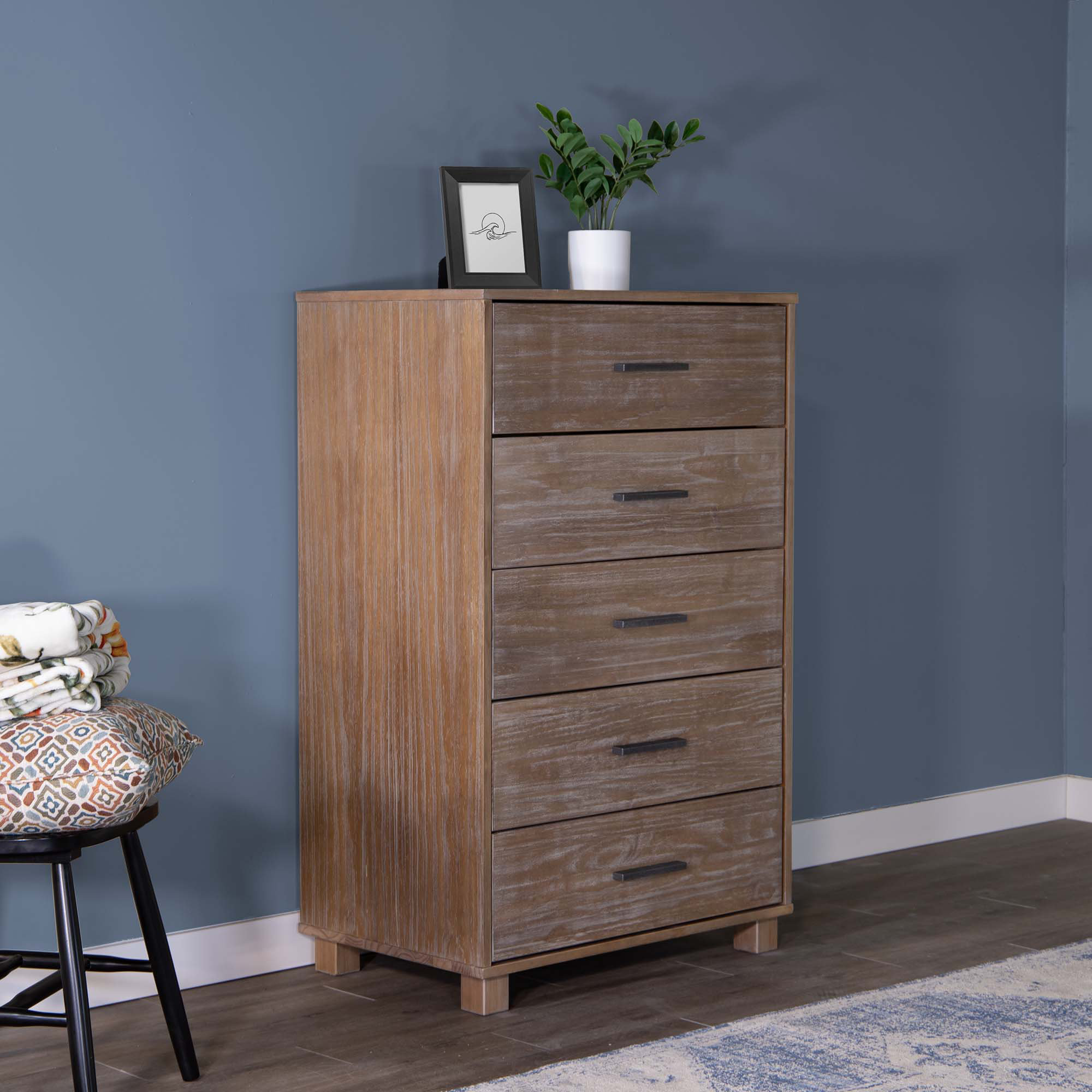 Grain Wood Furniture Loft 5 - Drawer Dresser &amp; Reviews | Wayfair