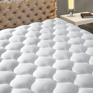 Elastic Cover Mattress Bed Protector Fully Enclosed Zipped Single 90x190/200cm 