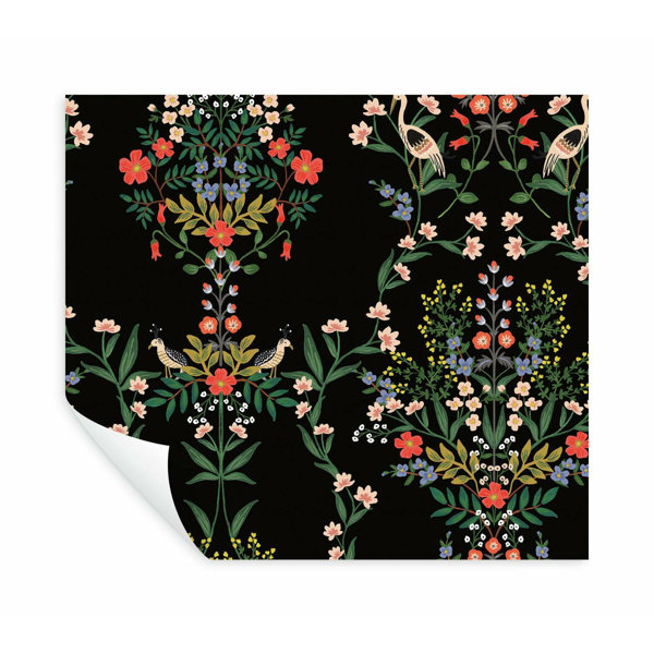 Luxembourg 20’ L x 27" W Peel and Stick Wallpaper Roll & Reviews