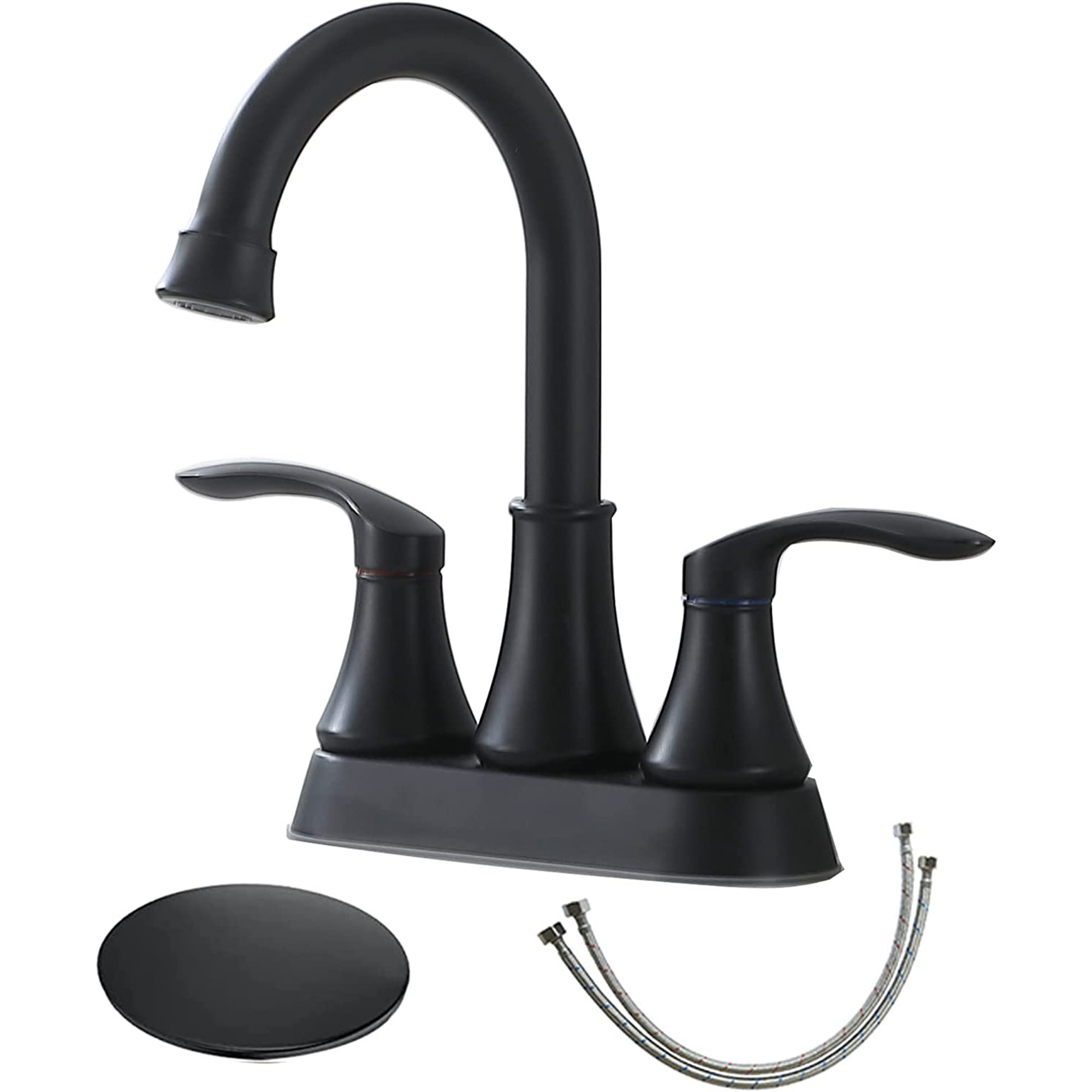 Hotis Centerset Faucet 2handle Bathroom Faucet with Drain Assembly Wayfair