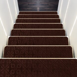 Andiamo Runner Beige Stair Tread Set de 2 28 cm L x 65 cm W 