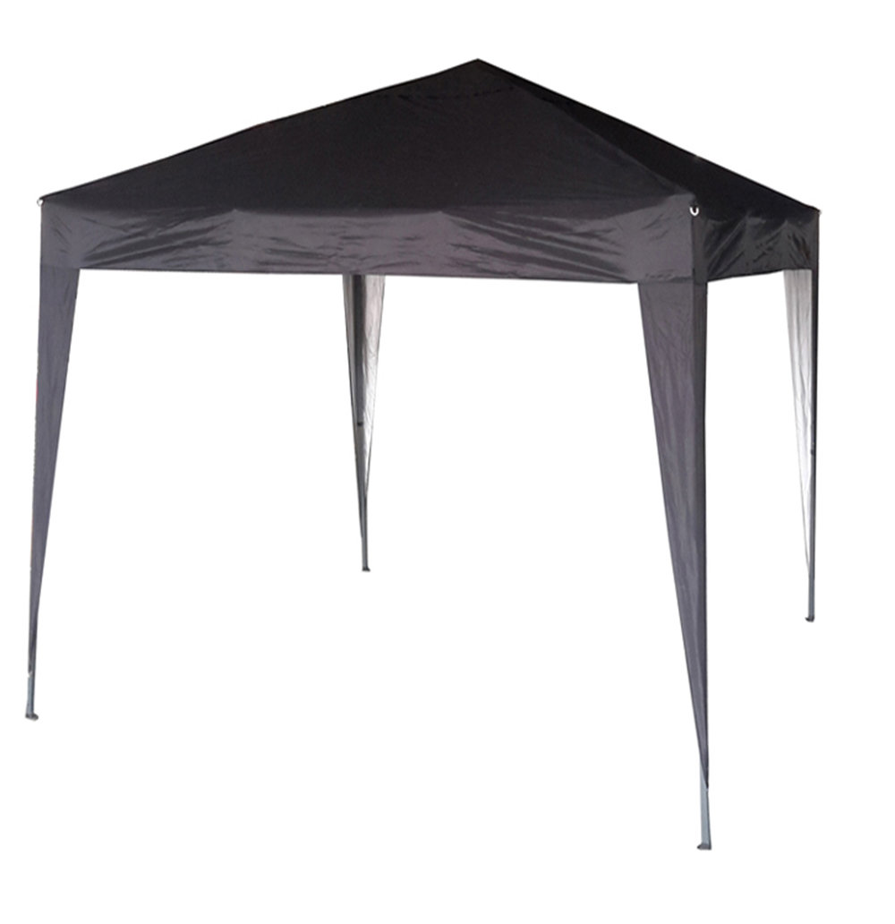Garten Living 150 cm x 200 cm Pop-up-Pavillon Janvey Dachfarbe: Schwarz