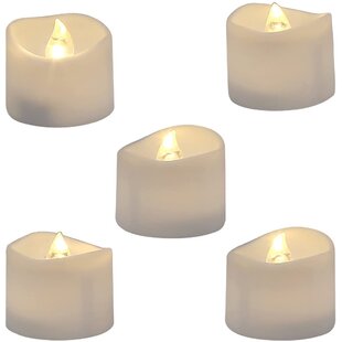 48 WHITE flameless Batteries LED TEA LIGHTS ideal candle Vase WEDDING PARTY 