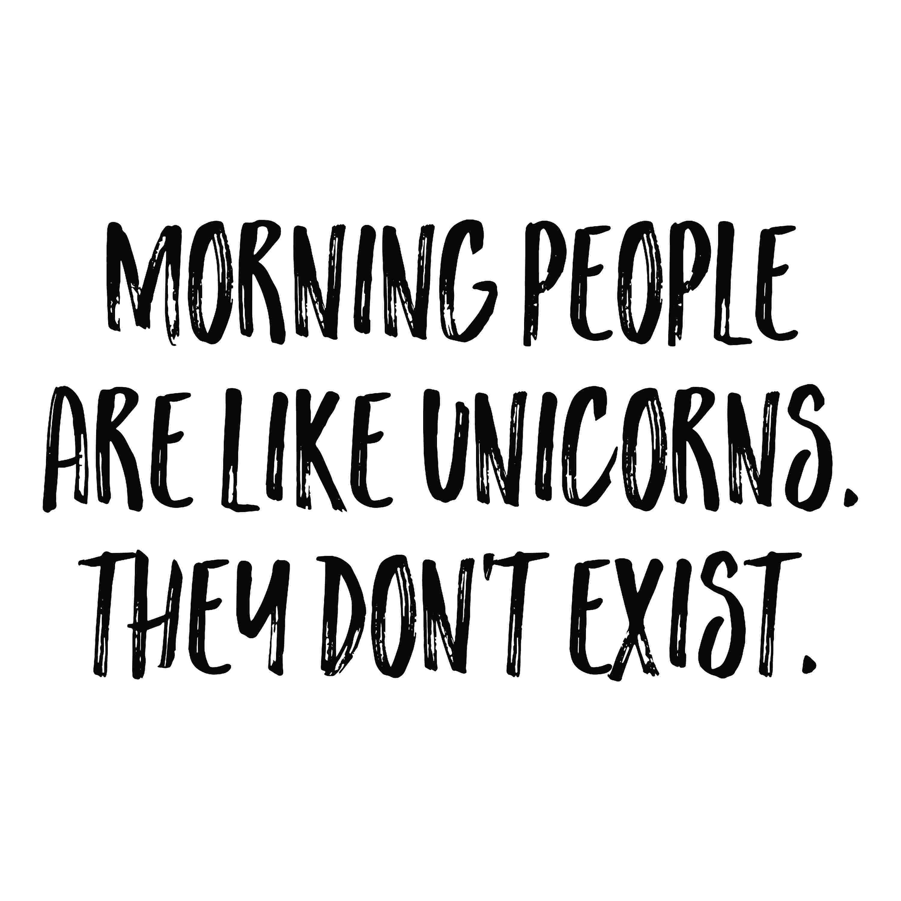 Trinx Unicorns Don't Exist Wrapped Canvas Textual Art Wayfair