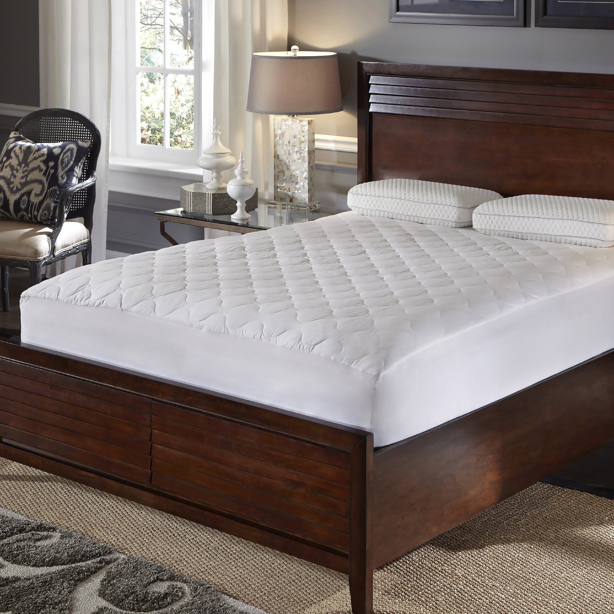 Alwyn Home 1" Polyester Mattress Pad & Reviews Wayfair Canada