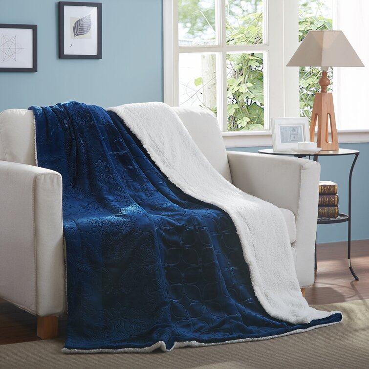 Flannel Sherpa Wiltshire Fairisle Super Soft Cozy Warm Sofa Bed Fleece Throws 