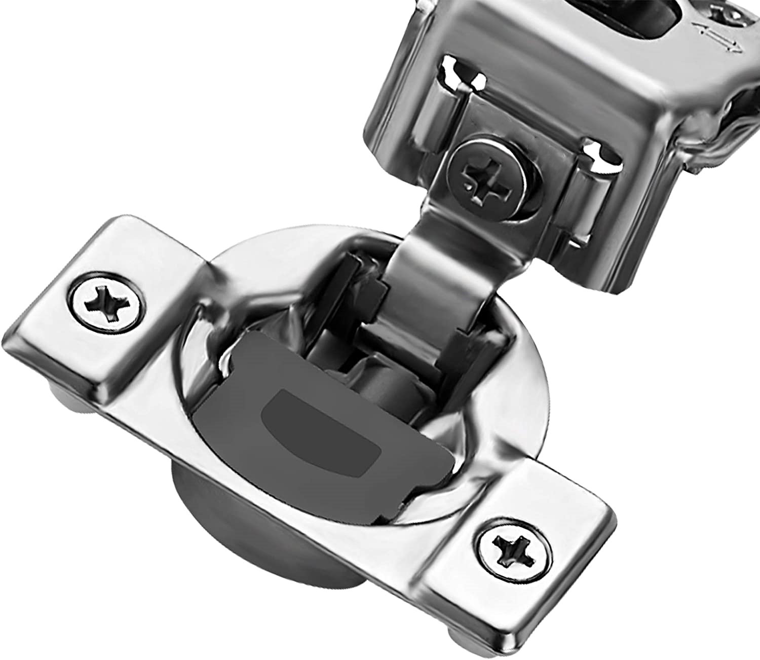 elysian 1 Piece Soft Close 11/4" Overlay Hinge 105 Degree 6