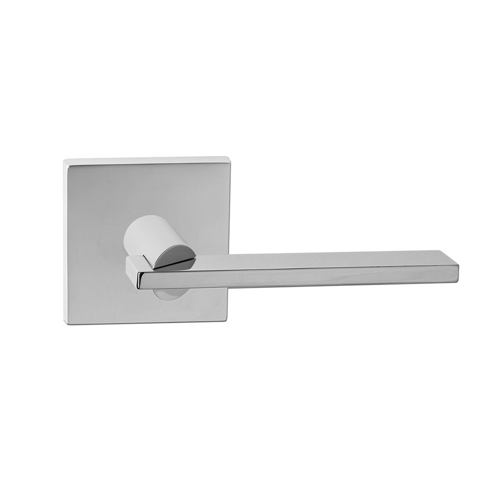Bravura Hardware Adjustable Door Lever with Square Rosette Wayfair