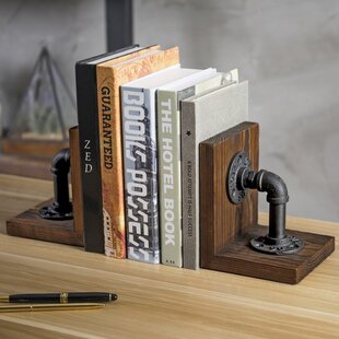 Metal Bookshelf Adjustable Book Stand Bookend Desk Holder Office Organizer Kit 