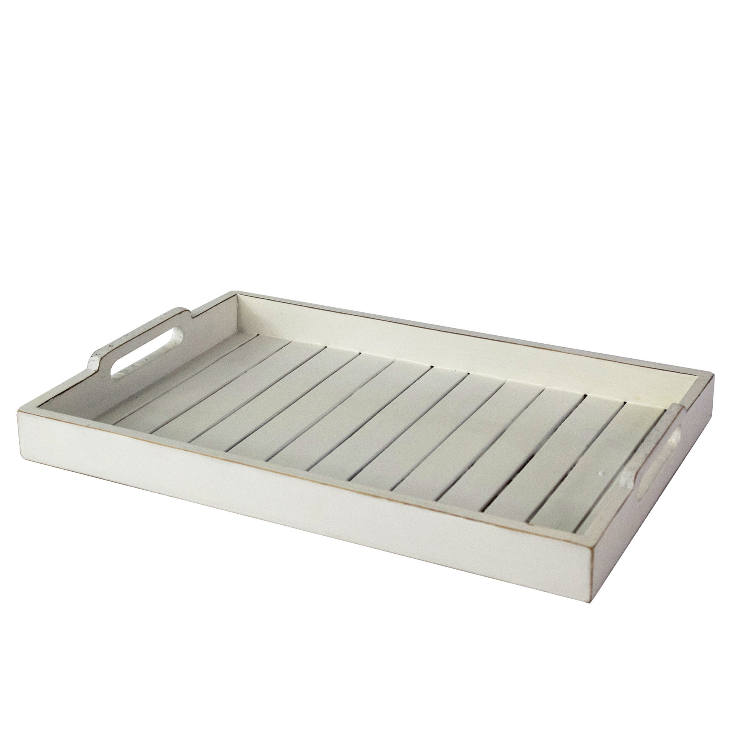 Highland Dunes Steger Wood Tray & Reviews Wayfair