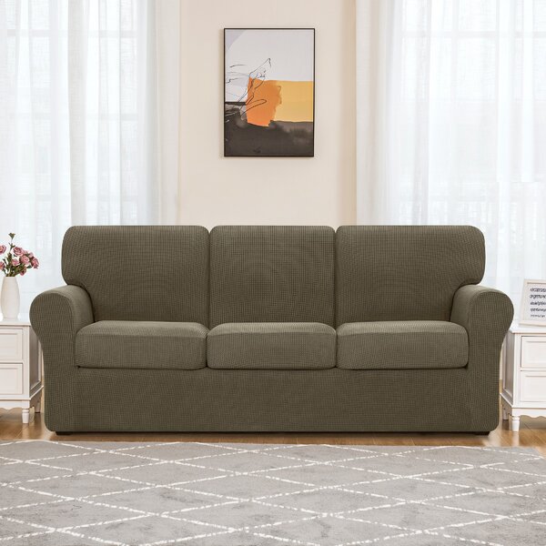Tuttletown Soft Separate Box Cushion Sofa Slipcover by Wade Logan® 