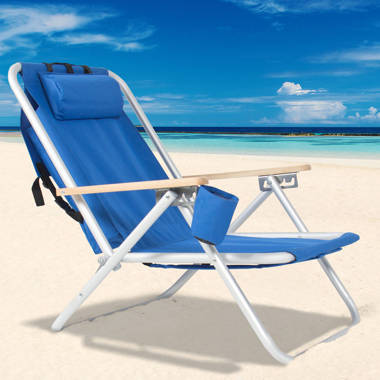 caribbean joe high weight capacity back pack beach chair