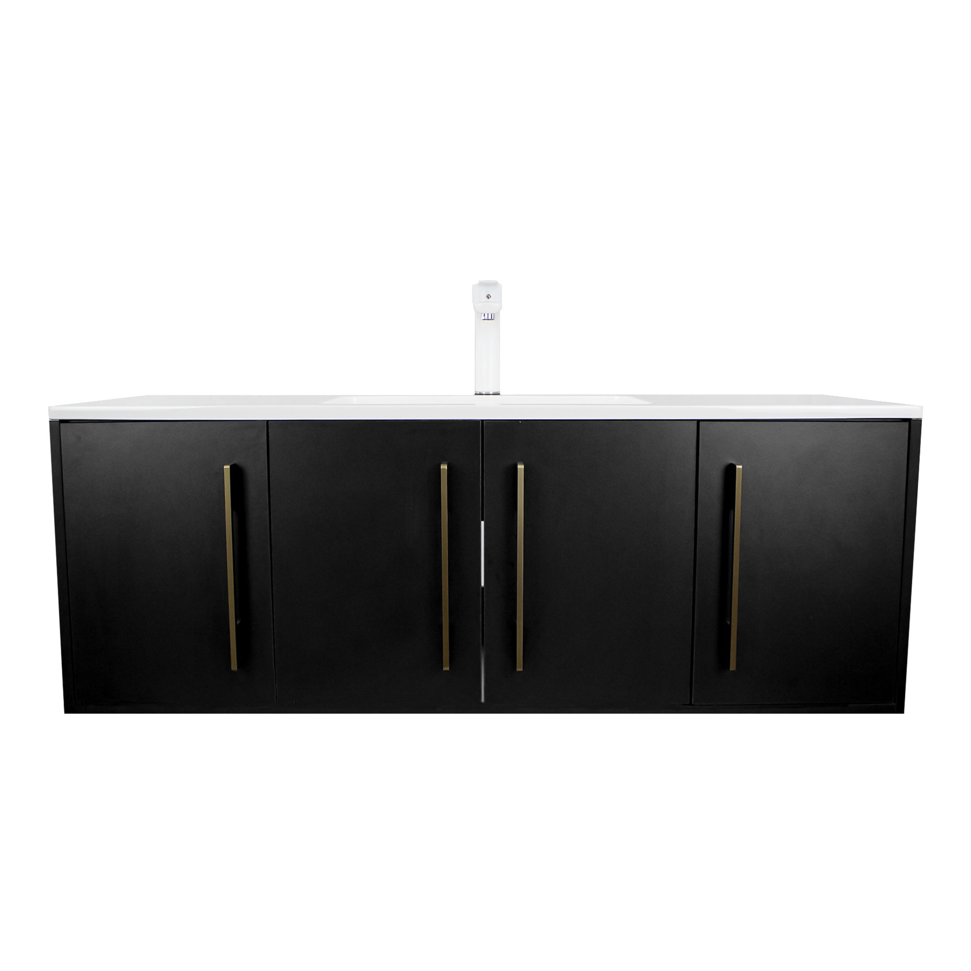 Latitude Run® 48'' Wall Mounted Single Bathroom Vanity with Acrylic