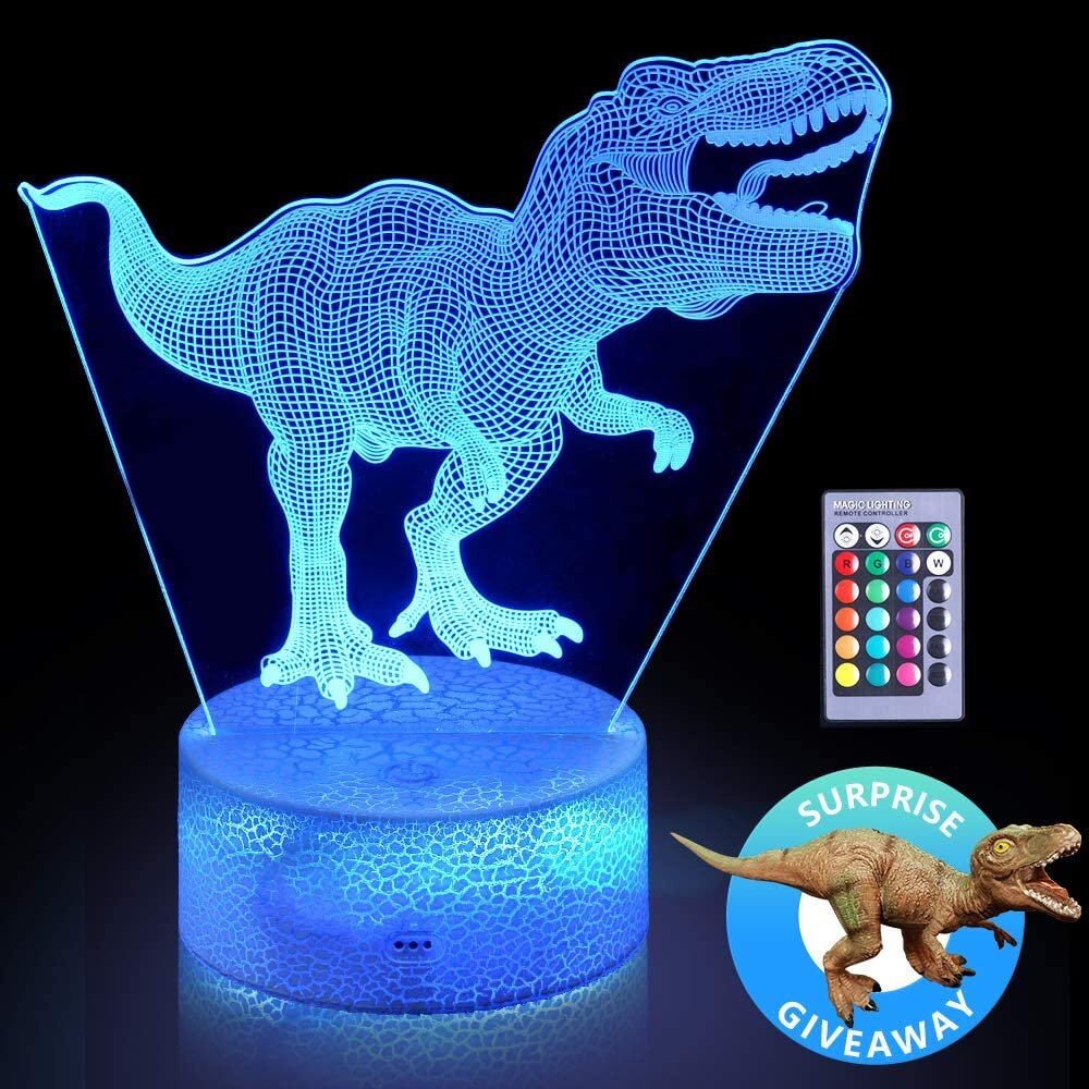 NG16 Dinosaur Projector Flashlight LED Torch Night Light Game Toy Sleeping Lamp 