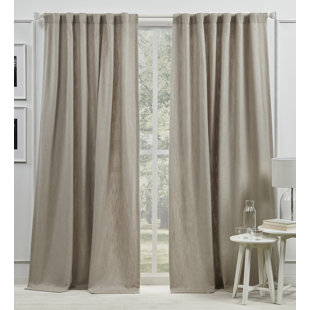 sold as pairs By Neiman Marcus 100% linen lined curtains with back tabs 