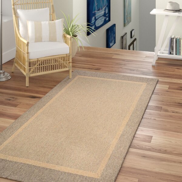 Modern Sisal Rug Patio Terrace Flat Rugs Living Room Kitchen Carpets Beige Mat 