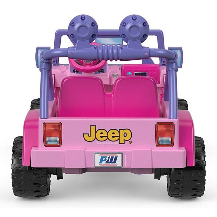 Mattel Power Wheels Kids Disney Princess Jeep Wrangler & Reviews | Wayfair