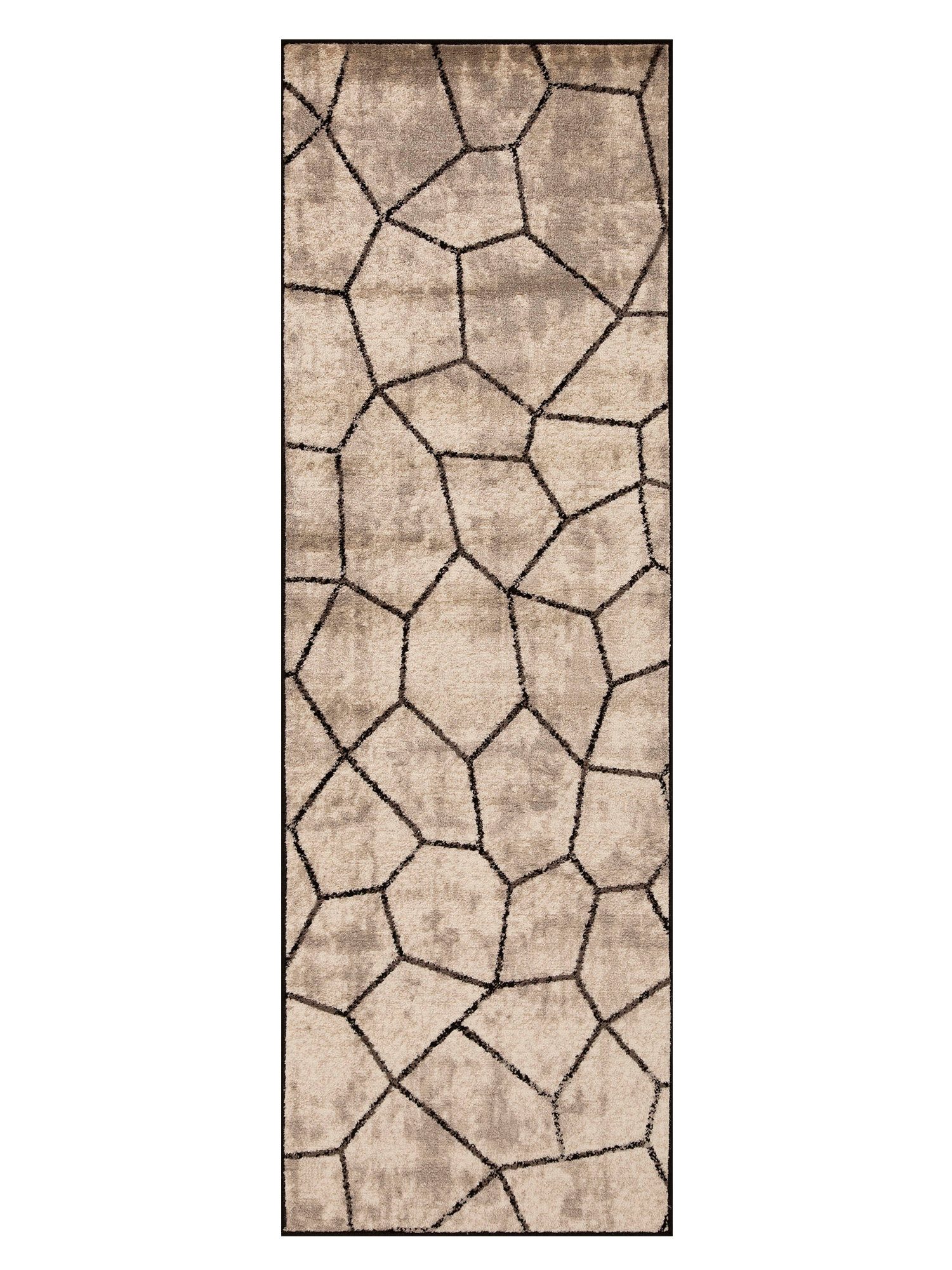 Latitude Run® Jamarion Contemporary Modern Geometric Cobblestone Indoor ...