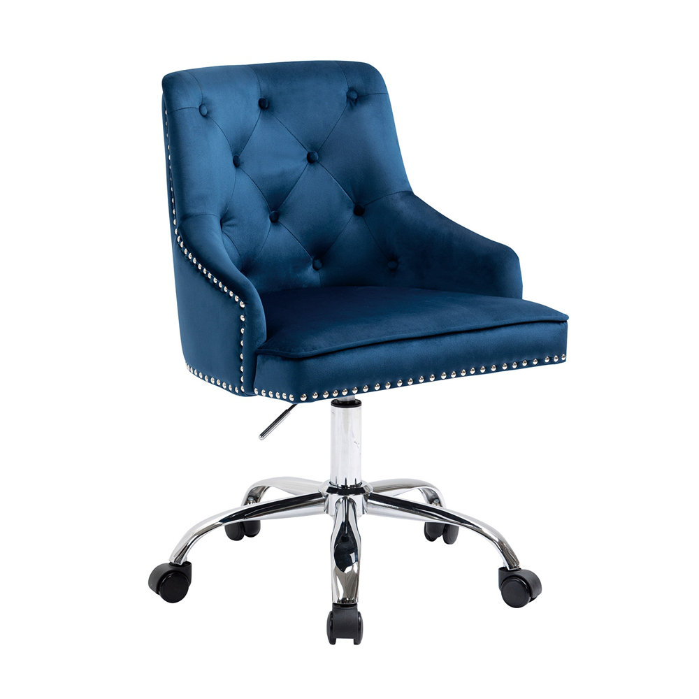 Mercer41 Etsel Velvet Task Chair Wayfair