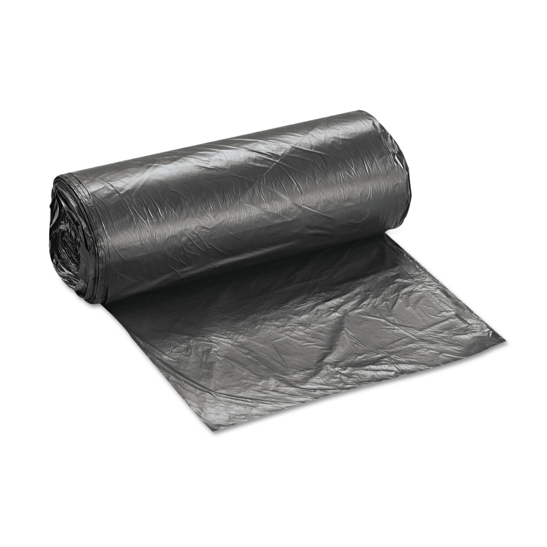Aluf Plastics 12-16 Gallon Clear Trash Bags (1000 Count) - 24" X 33