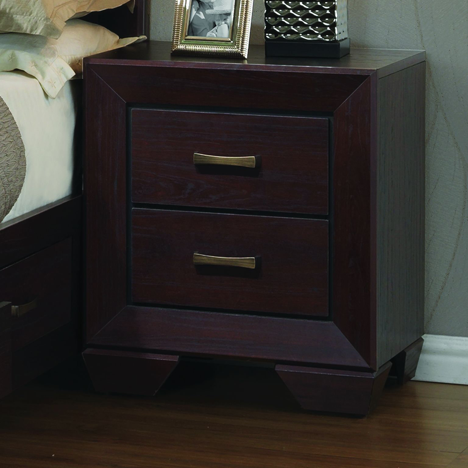 Union Rustic Zuri Solid + Manufactured Wood Nightstand Wayfair