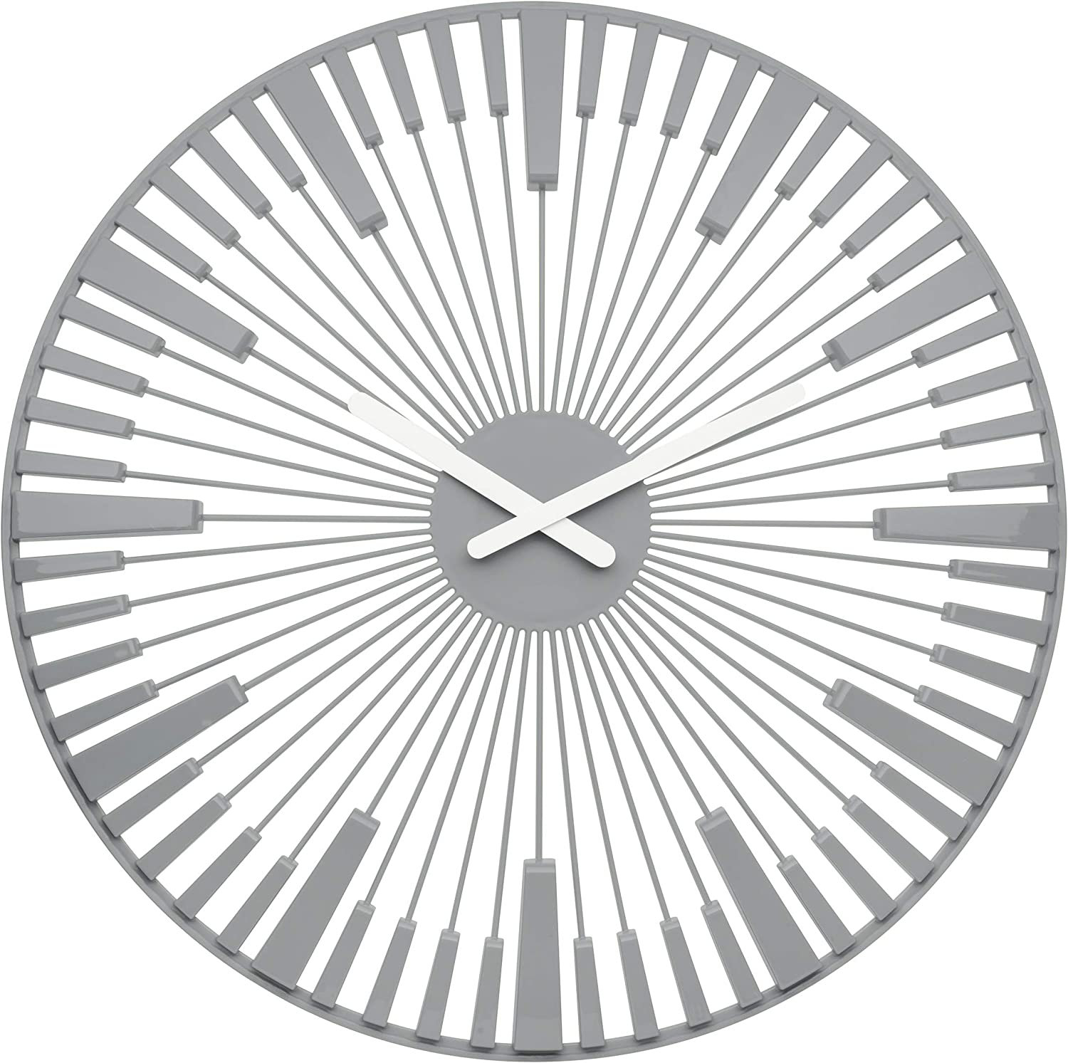Ivy Bronx Aleksandrina Metal Wall Clock Wayfair
