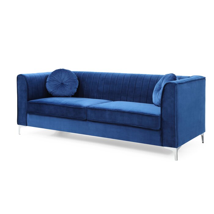 Mercer41 Adhafera 87'' Upholstered Sofa & Reviews | Wayfair