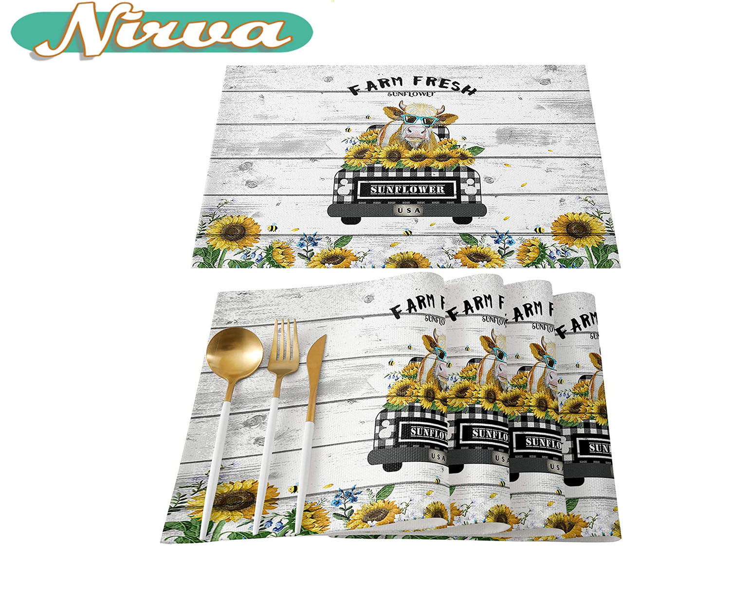 Nirva Vim 6 Piece Placemats Set Wayfair