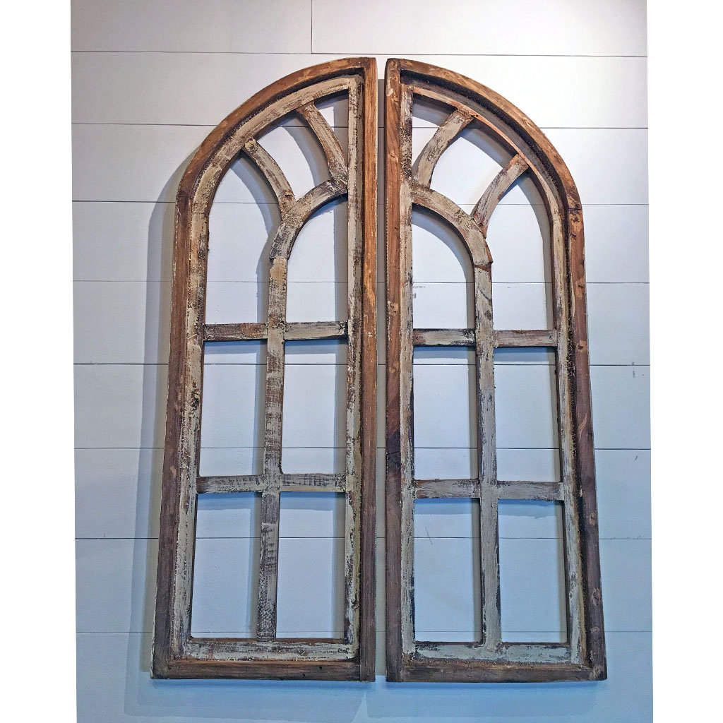 One Allium Way® Wooden Arch Wall Décor Wayfair
