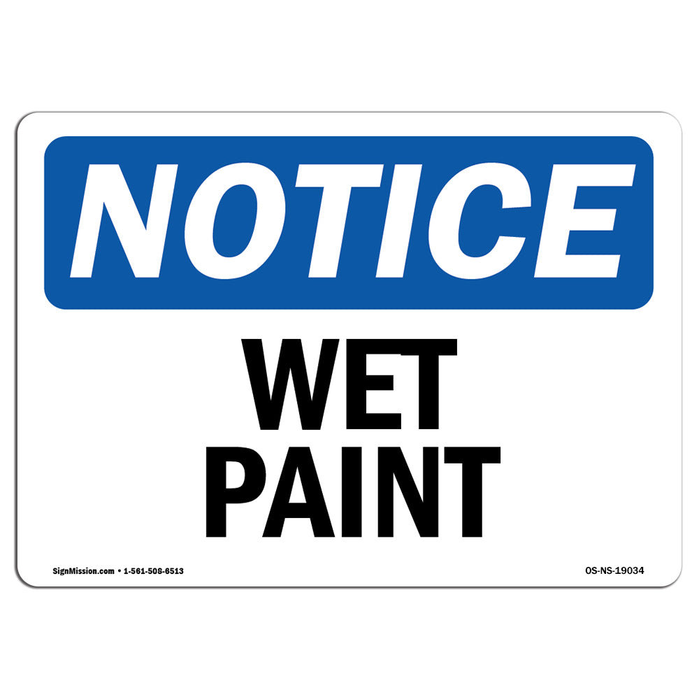 SignMission Wet Paint Sign Wayfair