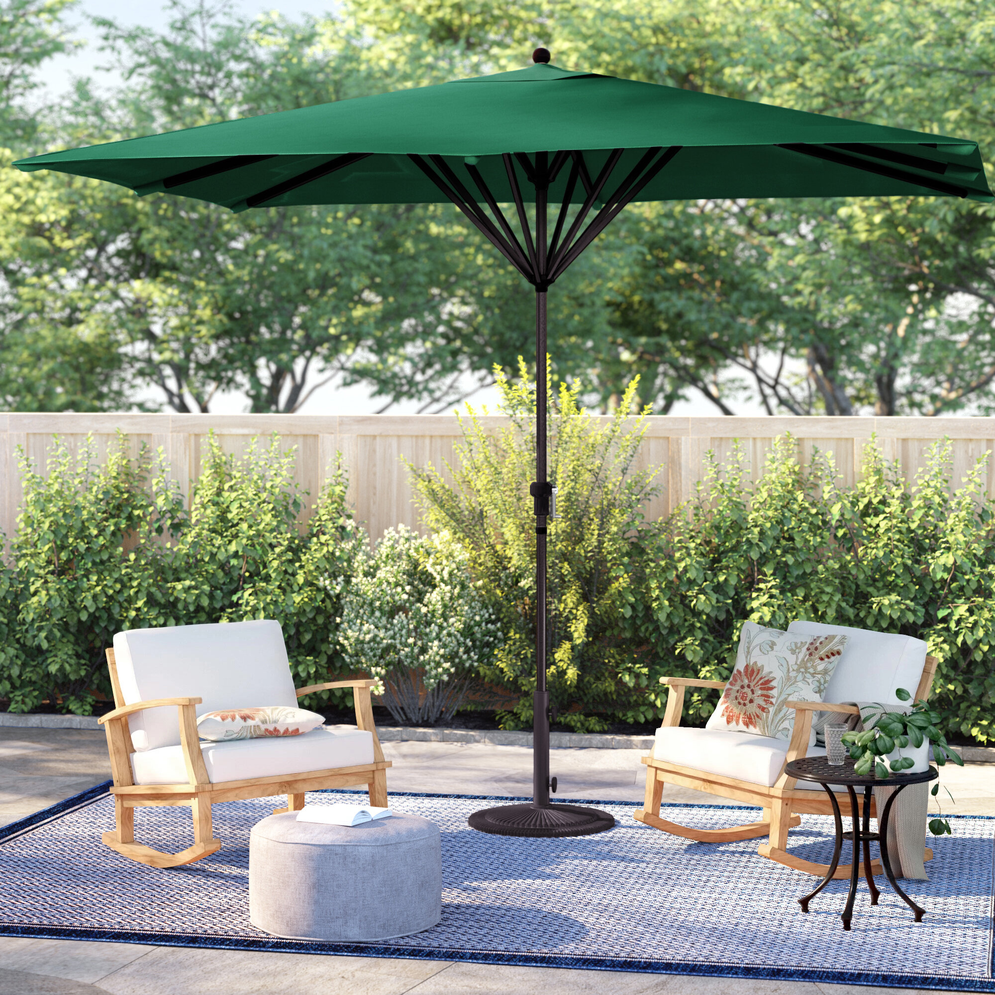300*300cm Umbrella Canopy Outdoor Garden Parasol UV Cover Yard Patio Sun   ！ 