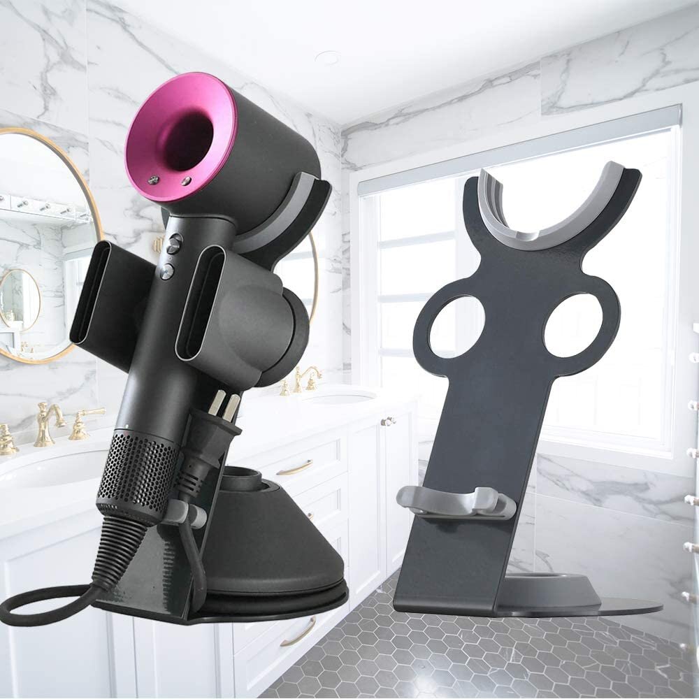 Foho Hair Dryer Holder with Power Plug Cable Organizer & Reviews | Wayfair