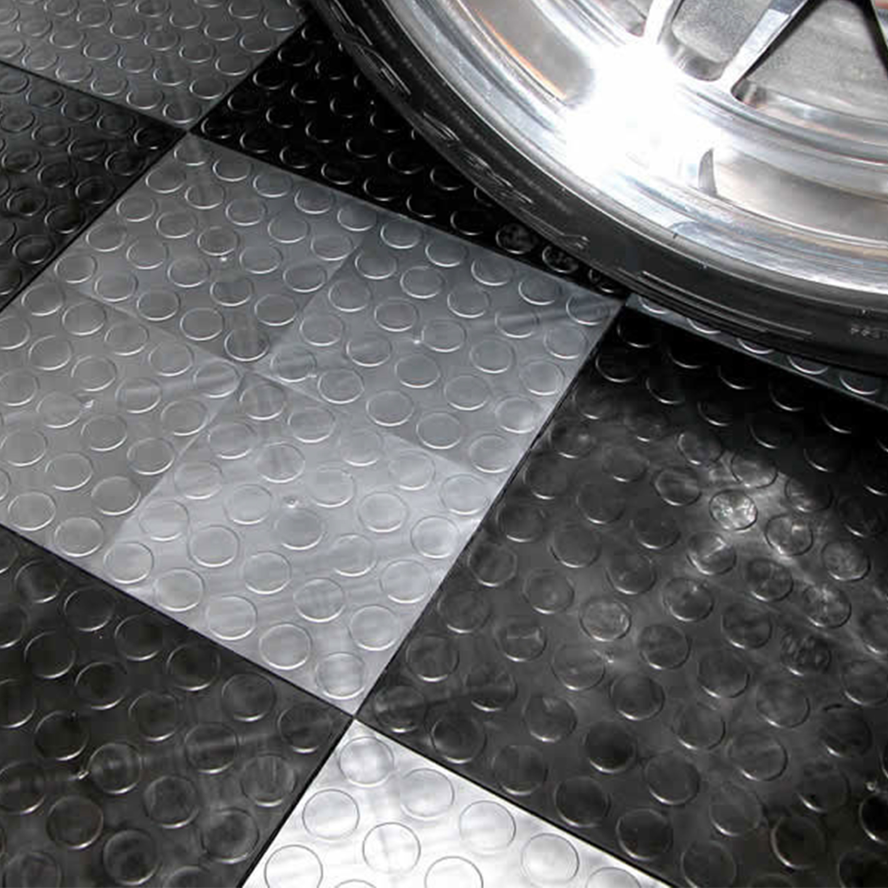 FlooringInc 12"X12" Garage Flooring Tiles in Black Wayfair