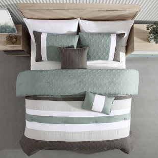 ugg devon stripe comforter king