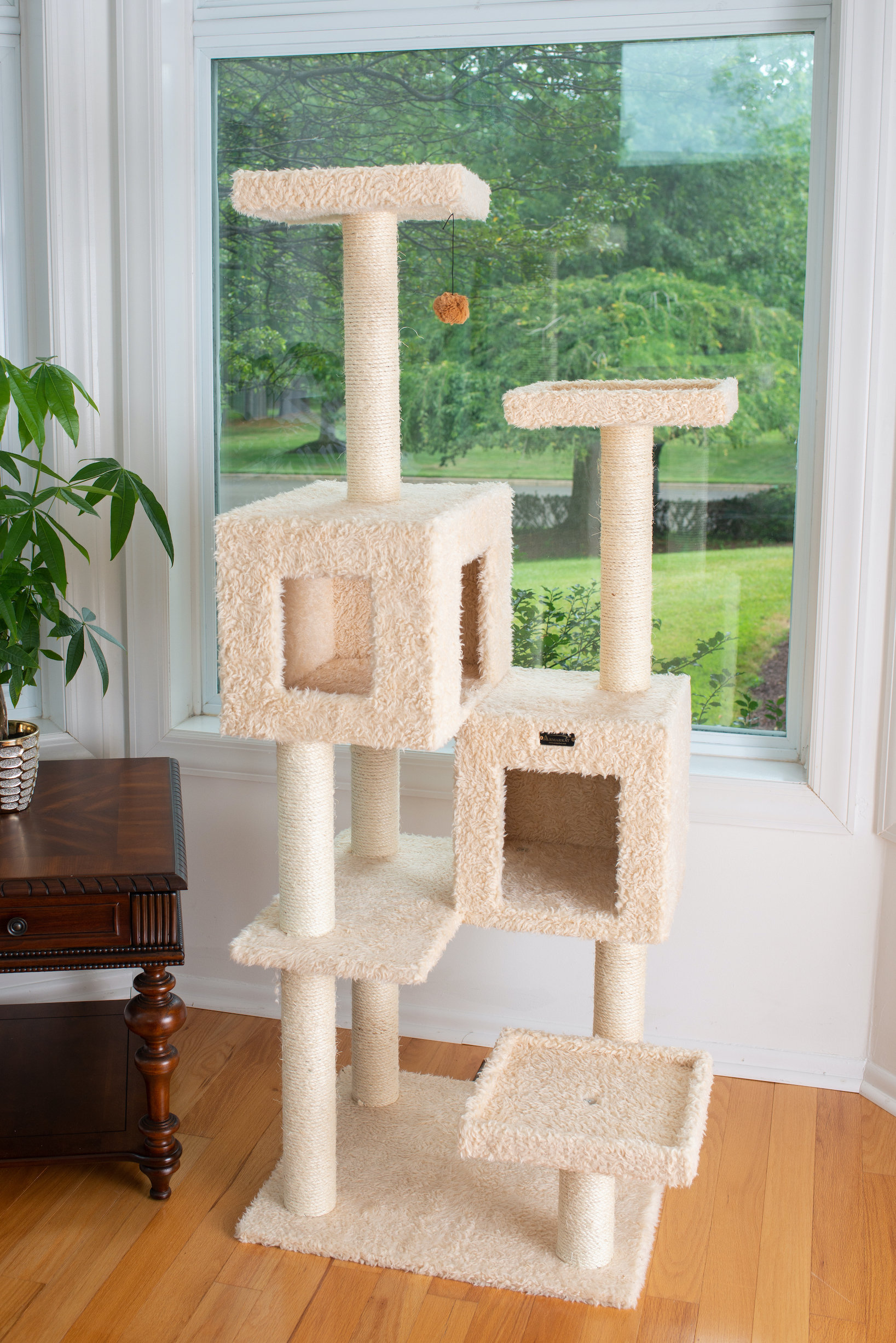 Archie & Oscar™ 67" Zuckerman Real Wood Cat Tree & Reviews Wayfair