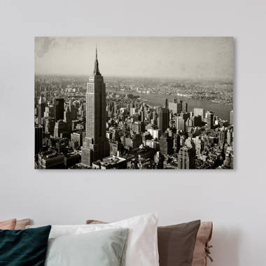 Klap Purper Storing Art Remedy United States Cities New York City 1 - Painting on Canvas |  Wayfair