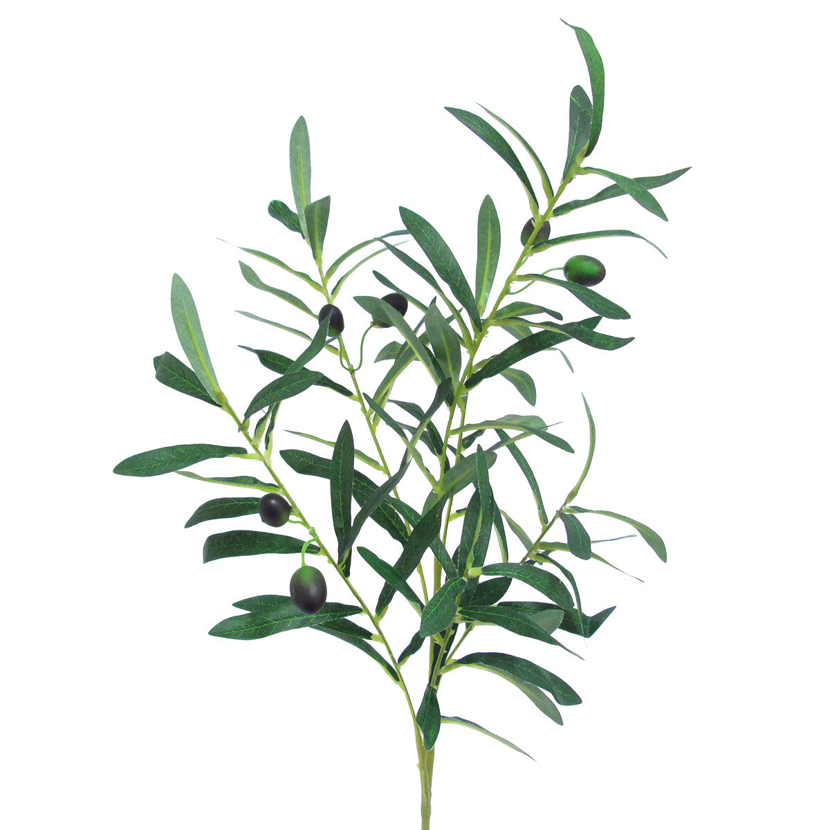 Gracie Oaks Artificial Olive Leaf Branch & Reviews Wayfair