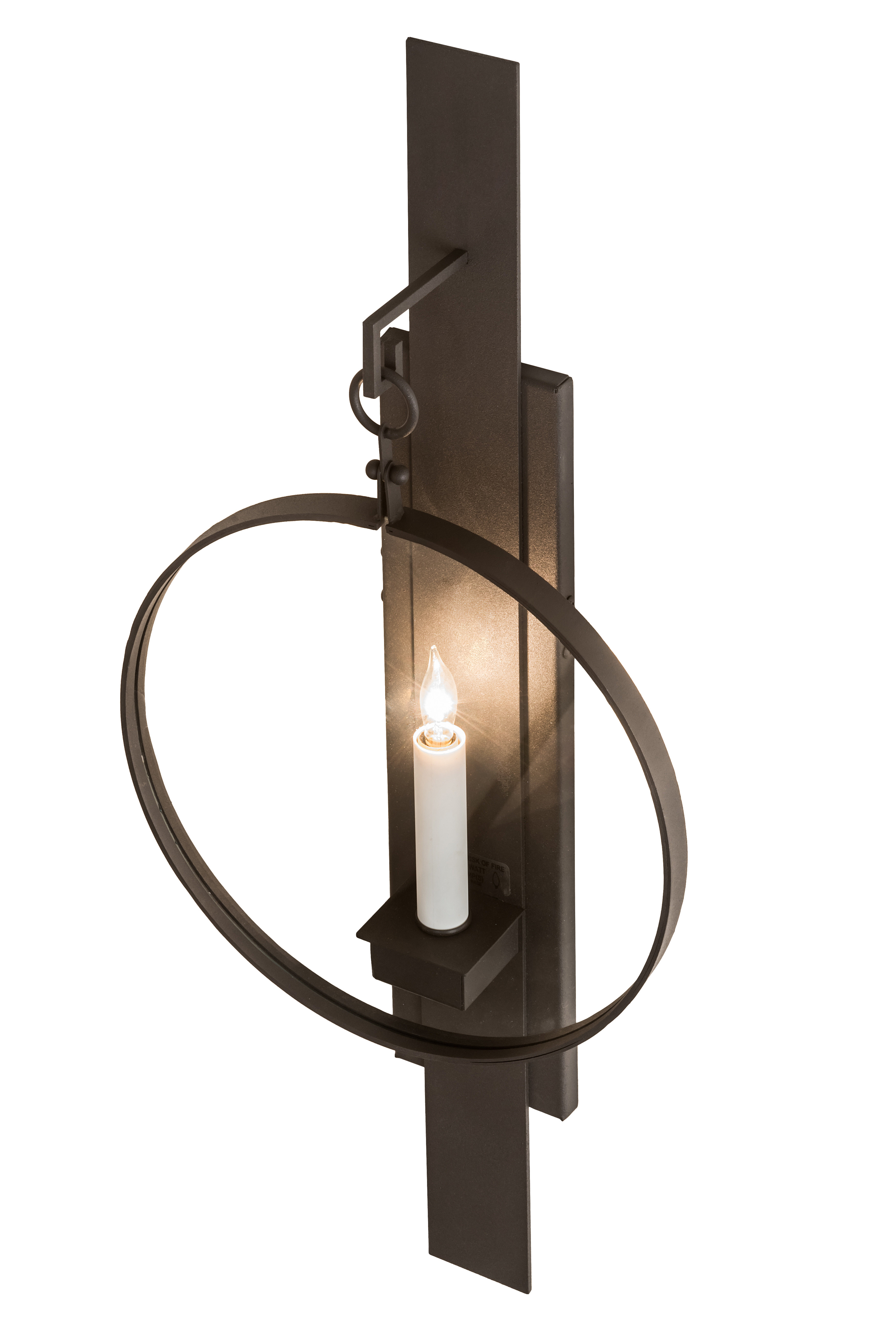 17 Stories Steel Candle Wall Light | Wayfair