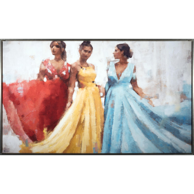 Nava Lundy Fiesta by Nava Lundy - Trendy Painting on Canvas