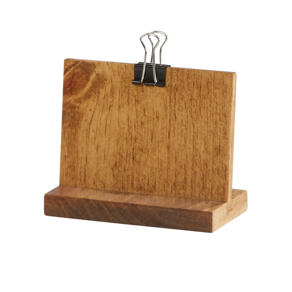 CalMil Madera Clip Menu Holder Wayfair