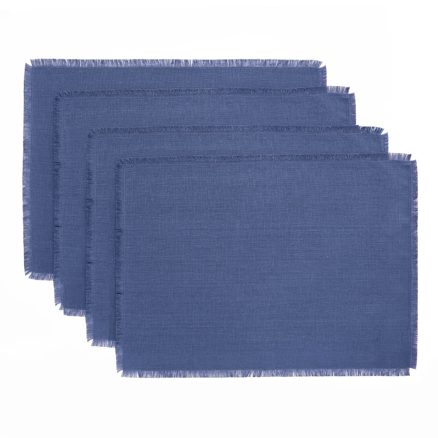 Solino Home Fringe 100 Pure Linen Placemats Wayfair