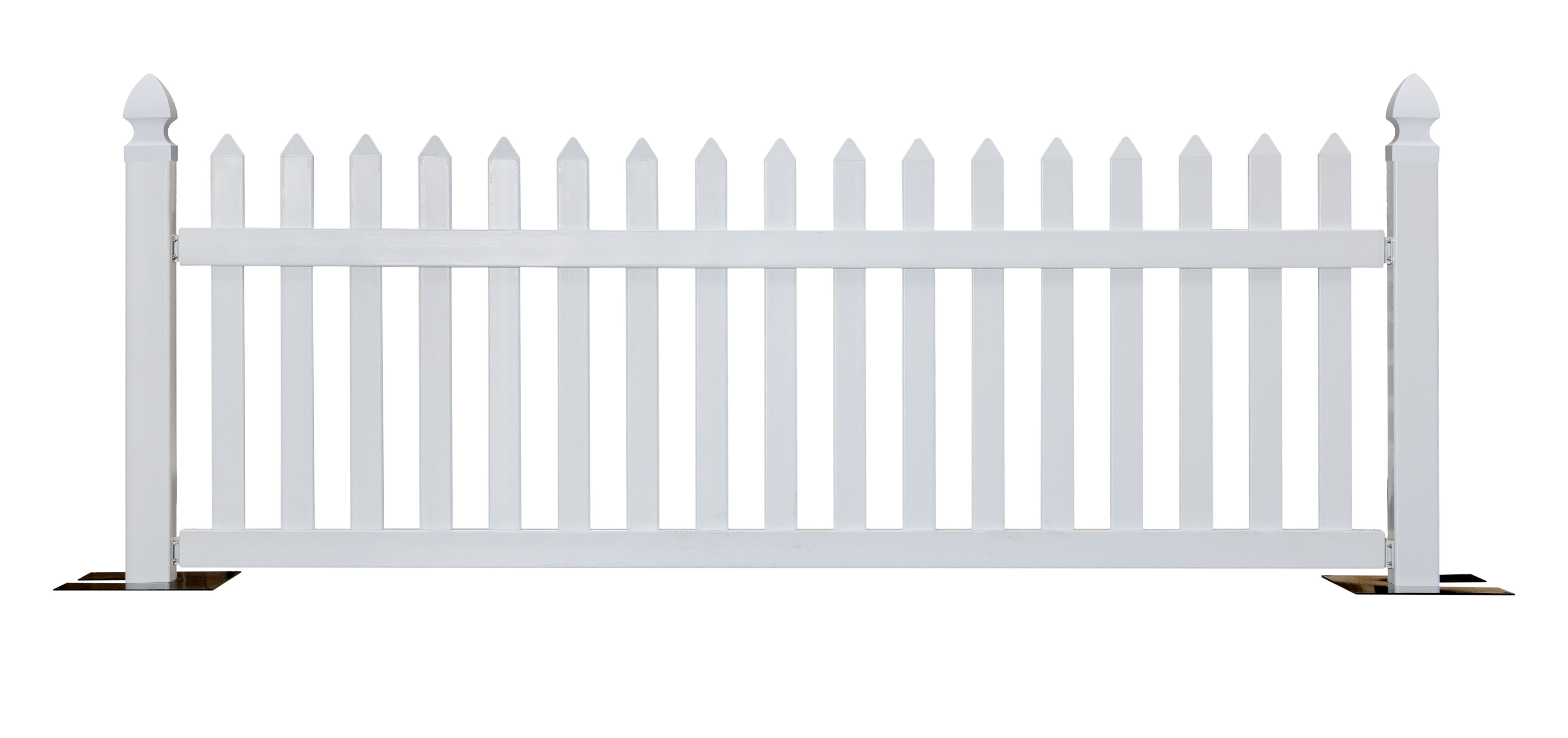 PRE Sales Rhino 3.5 ft. x 10 ft. Picket Yard Fence Panel Wayfair
