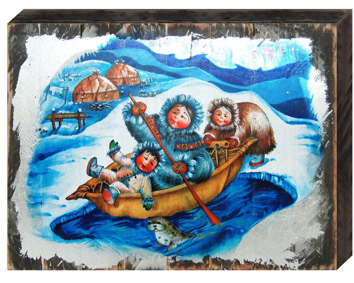 Winston Porter Alaska Family Boat Wall Décor Wayfair