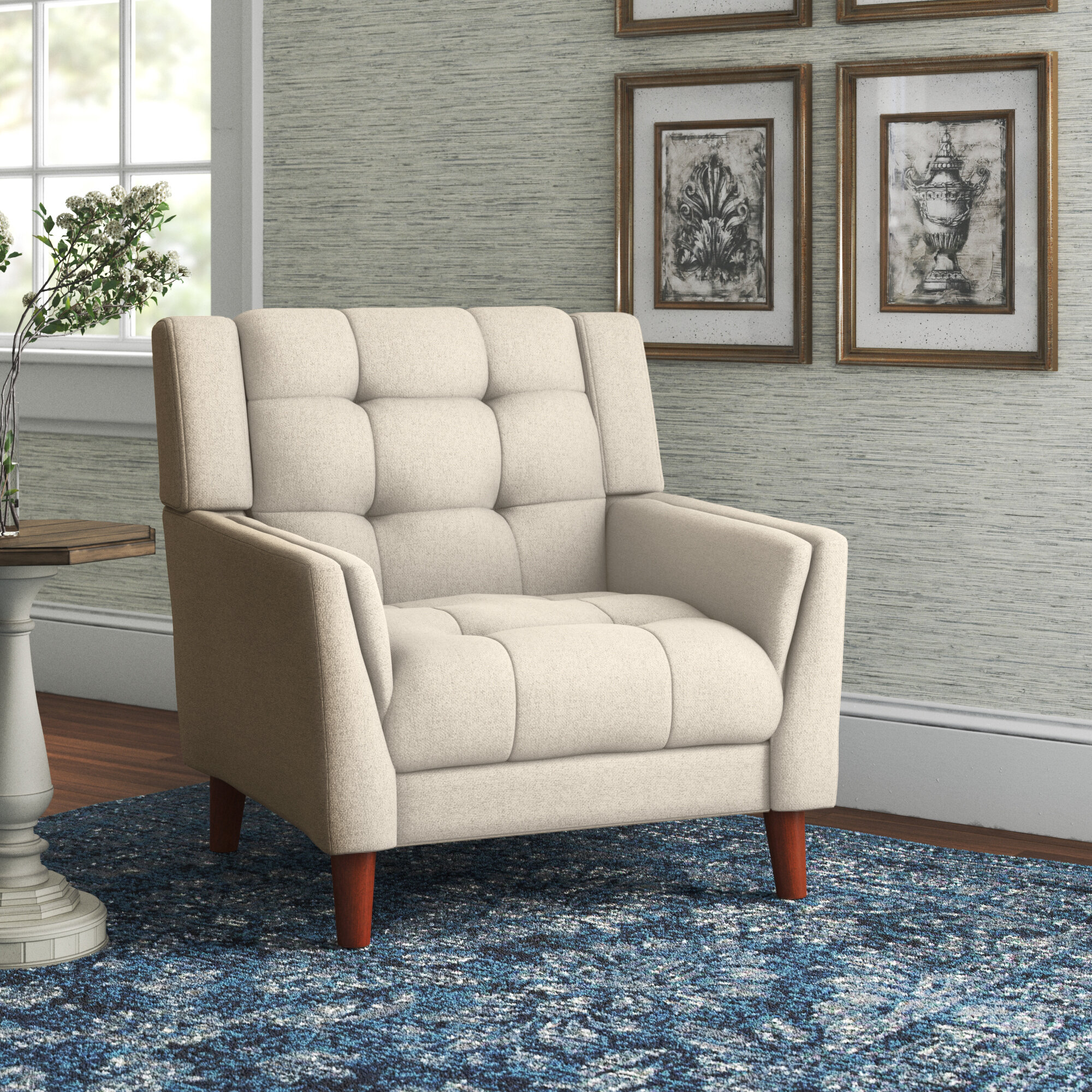 Greenmont 30.5” Wide Tufted Armchair