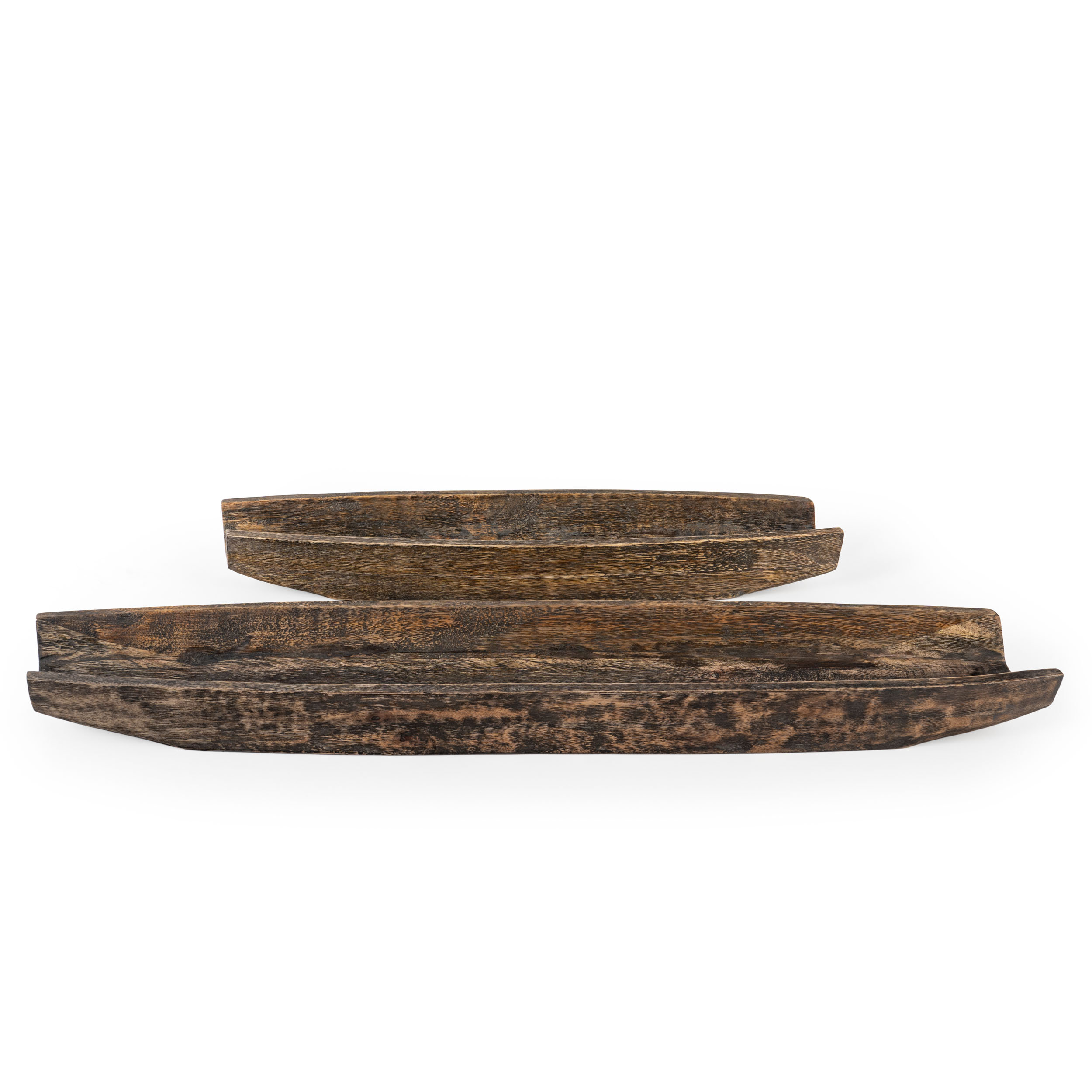 Loon Peak® Elante Solid Wood Tray Set of 2 Wayfair