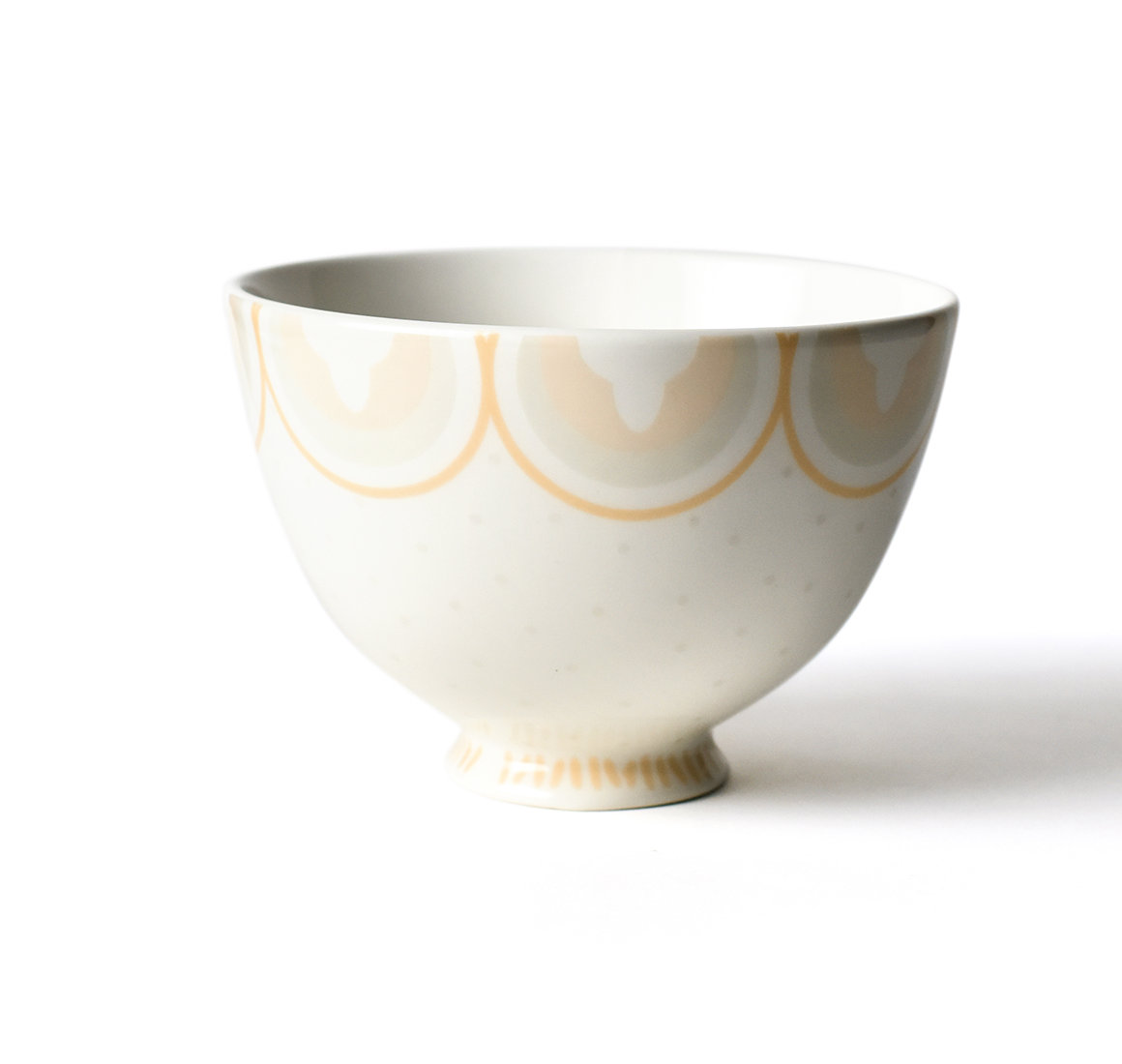 Coton Colors 32 oz. Arabesque Trim Footed Soup Bowl Wayfair