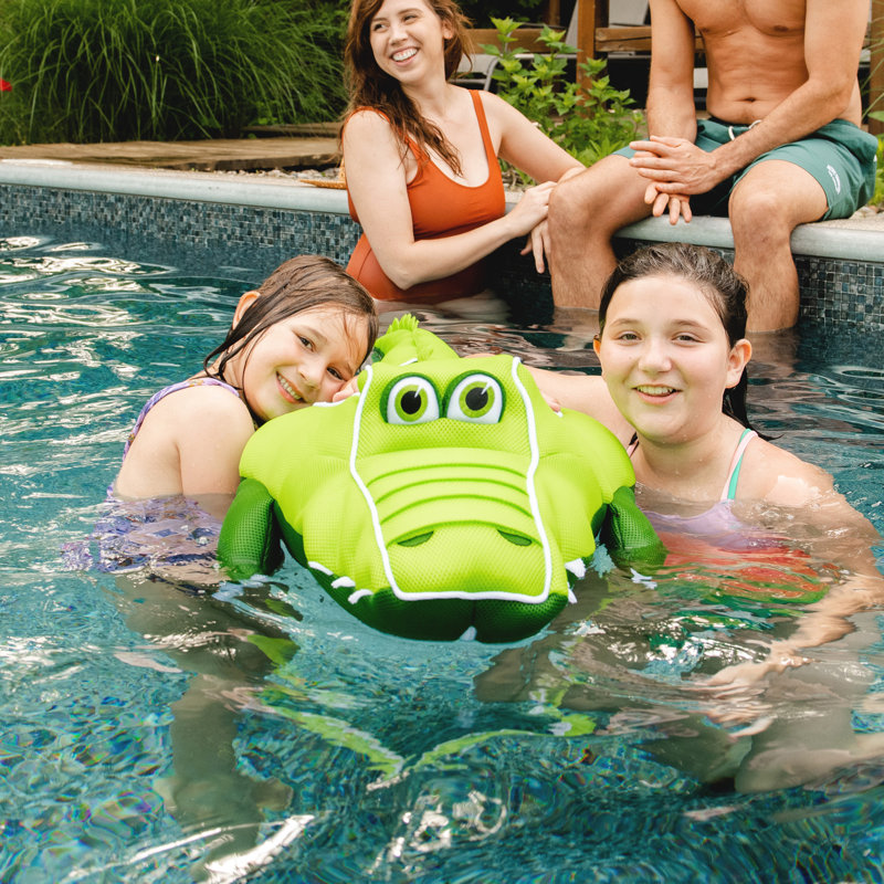 Swimming Pool Float Alligator Floatie Big W Inflatable Pool