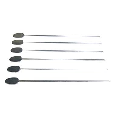 Grillmark 12151 BBQ Skewers Chrome 18" for sale online 