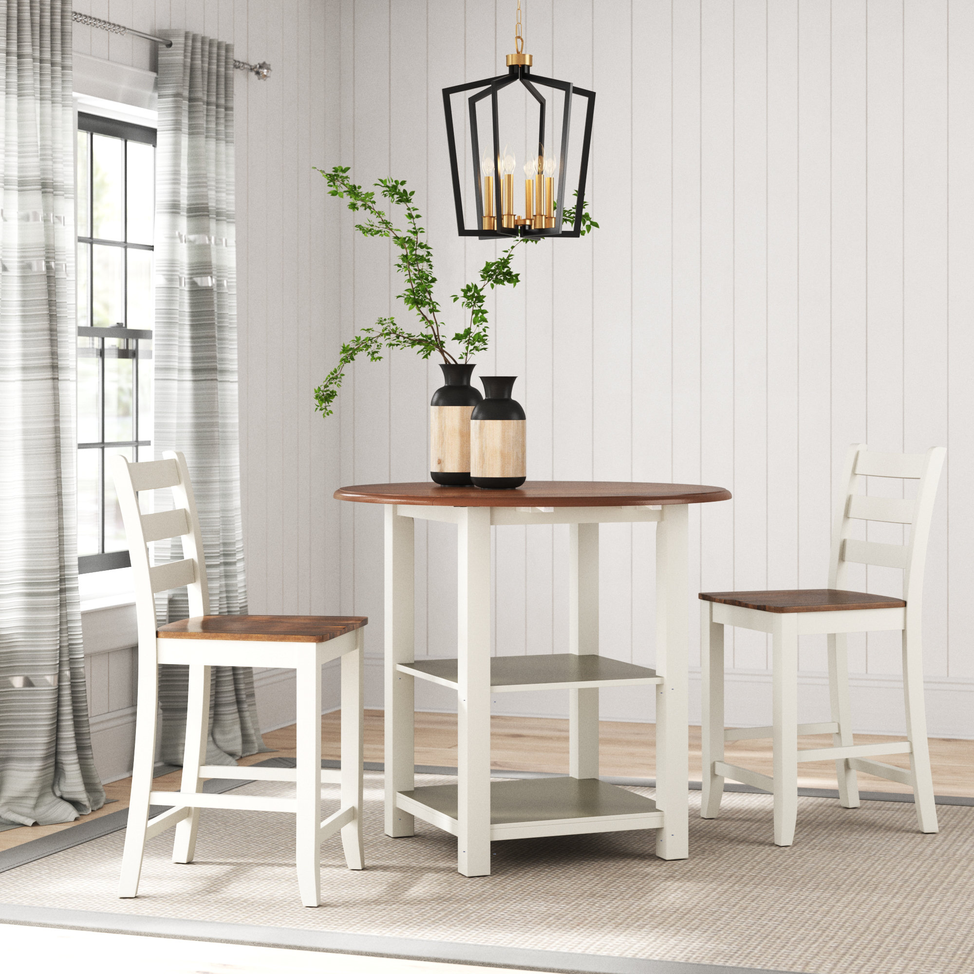 Laurel Foundry Modern Farmhouse Northwick Counter Height Drop Leaf ...