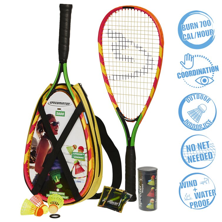 288347 TECNOPRO Speed 200-2er Badminton-Set-Badminton-Set 